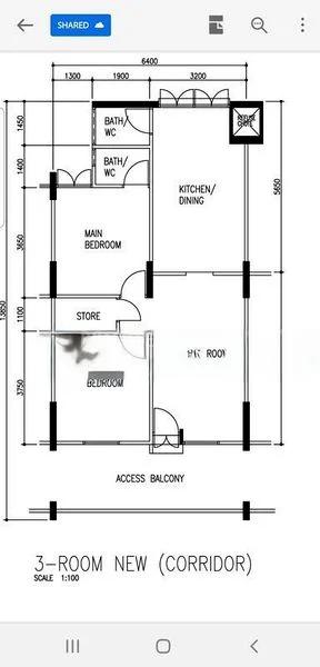 3 Room (3NG) HDB for Rent in  375 Clementi Avenue 4 - Image 8